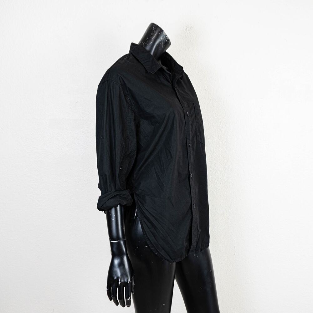 Citizens of Humanity Kayla Shirts in Black oversized high low hem size Small - Picture 5 of 11